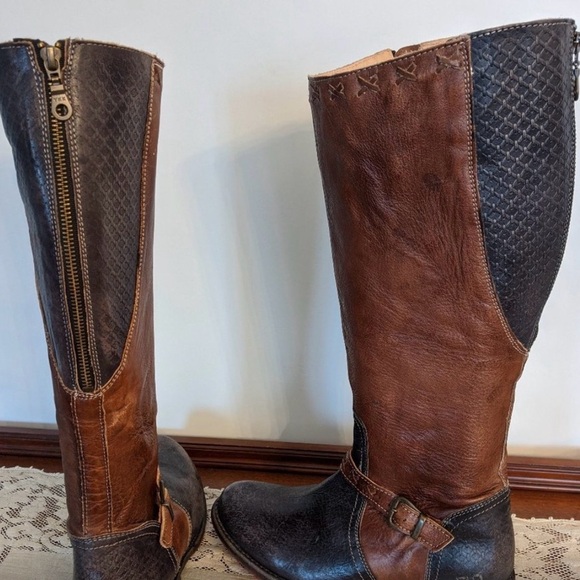 BED STU tall Leather Boots - Picture 2 of 9